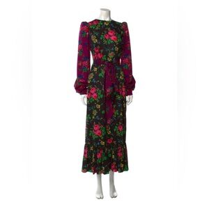 The Vampire's Wife Floral Maxi Dress